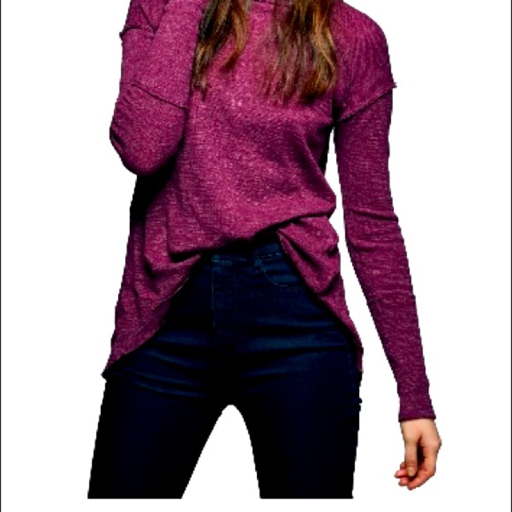 Free People Split Back Top